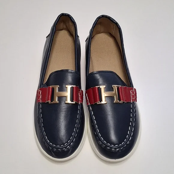 Women's Loafers, Comfortable Platform Loafers for Women Casual Flat Size 6 - Picture 3 of 5